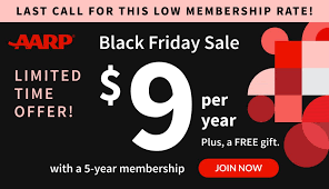 AARP membership for $9