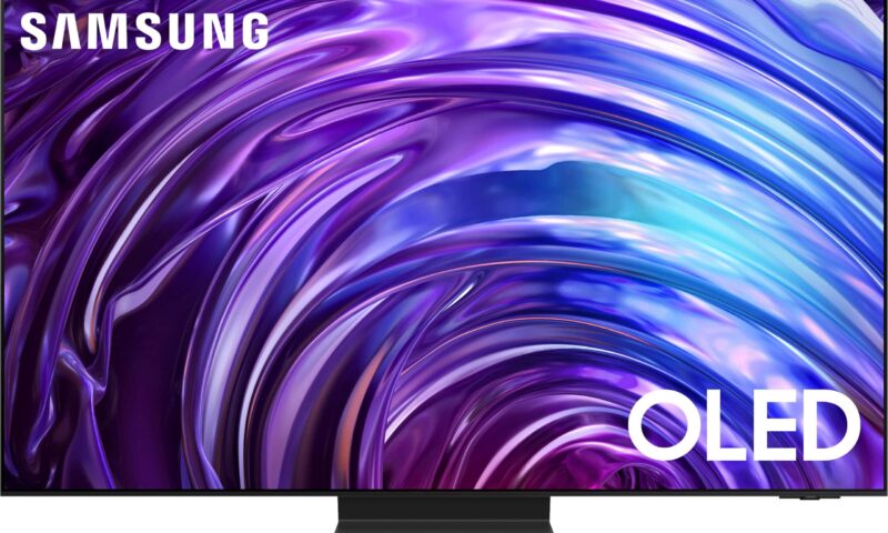 Samsung – 55 Class S95D Series OLED 4K Glare-Free Smart Tizen TV (2024) (was $2199.9) now-> $1799.9