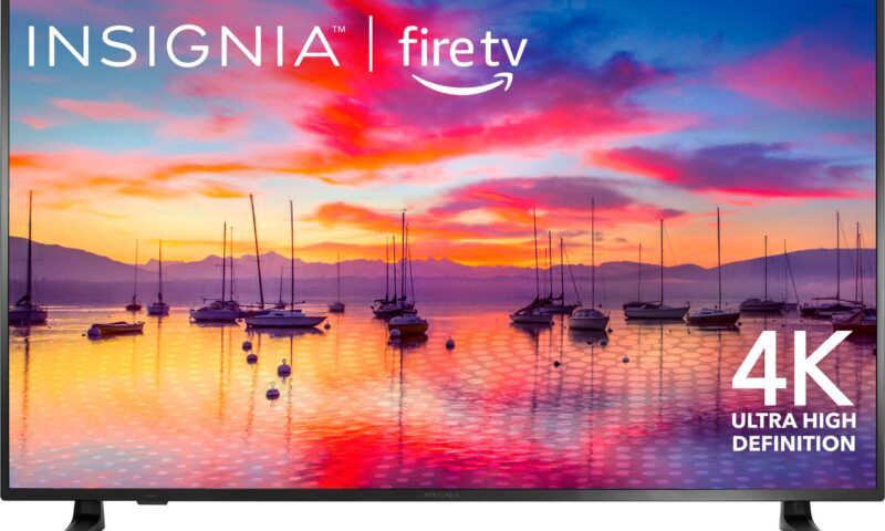 Insignia – 58 Class F30 Series LED 4K UHD Smart Fire TV (was $380.9) now-> $227.9